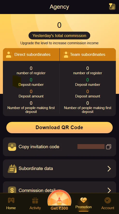 6 Club Agency or Refer Earn program page
